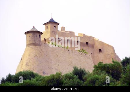 Festung von Girolata, Frankreich, Korsika, Osani Stockfoto