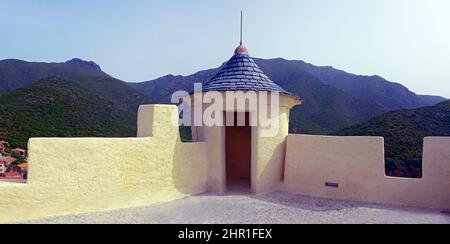 Festung von Girolata, Frankreich, Korsika, Osani Stockfoto