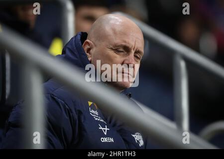 Richard Agar Cheftrainer von Leeds Rhinos Stockfoto