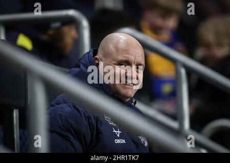 Richard Agar Cheftrainer von Leeds Rhinos Stockfoto