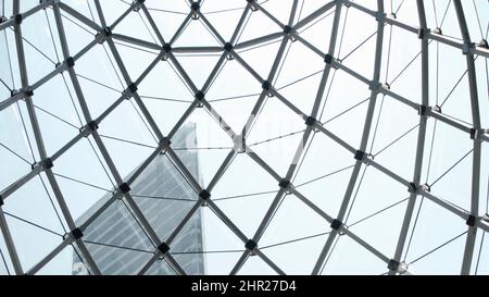 In der Sathorn Square Lobby Chong Nonsi North Sathon Road, Silom, Bang Rak, Bangkok Thailand Financial und Central Business Districts Stockfoto