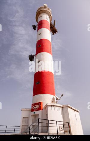 Leuchtturm Faro de Abona, Teneriffa, Kanarische Inseln Stockfoto