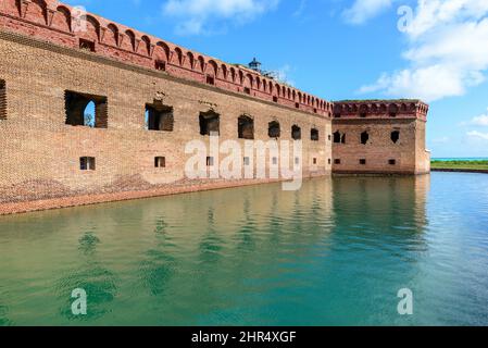 Schöne Aussicht auf den Dry Tortugas National Park Stockfoto