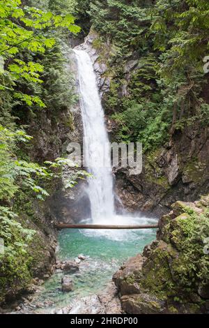 Fletcher Falls, Kaslo, British Columbia, Kanada Stockfoto