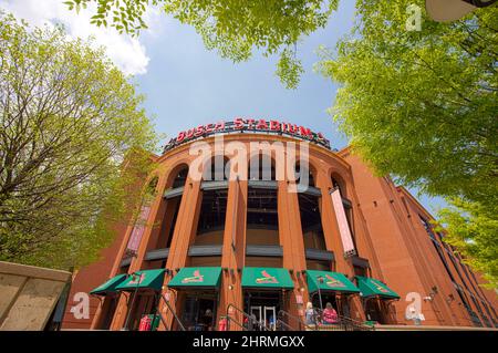 Aufnahme des Busch-Stadions in St. Louis, Missouri Stockfoto