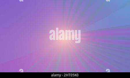 Abstrakt Film Hintergrund Scheinwerfer Licht lila Hintergrund. Violette Betonwand. Designvorlage. Wandkunst Stockfoto