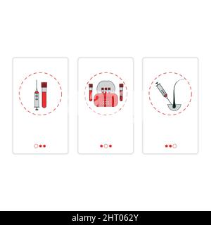 PRP-Behandlung, konzeptuell Stockfoto