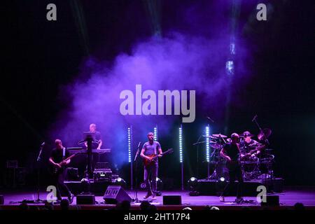 Rom, Italien. 25.. Februar 2022. Der Pinapple Thief während der Konzertfassung der Truth Tour 2022 im Auditorium Parco della Musica am 25.. Februar 2022 in Rom, Italien. Kredit: Unabhängige Fotoagentur/Alamy Live Nachrichten Stockfoto