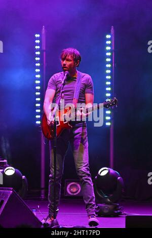 Rom, Italien. 25.. Februar 2022. Der Pinapple Thief während der Konzertfassung der Truth Tour 2022 im Auditorium Parco della Musica am 25.. Februar 2022 in Rom, Italien. Kredit: Unabhängige Fotoagentur/Alamy Live Nachrichten Stockfoto