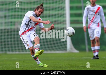 Terni, Italien. 26.. Februar 2022. Michele Castagnetti (Crfemonese) während Ternana Calcio vs US Cremonese, Italienisches Fußballspiel der Serie B in Terni, Italien, Februar 26 2022 Quelle: Independent Photo Agency/Alamy Live News Stockfoto