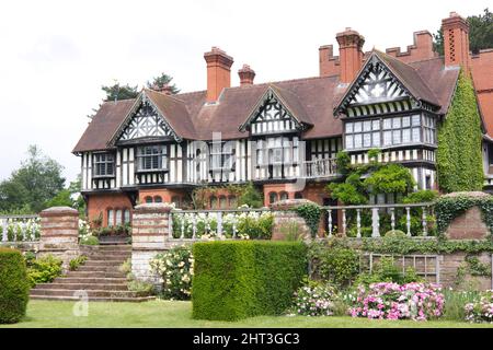 Wightwick Manor and Gardens Attraction in Wolverhampton Stockfoto