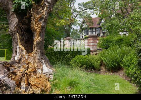 Wightwick Manor and Gardens Attraction in Wolverhampton Stockfoto