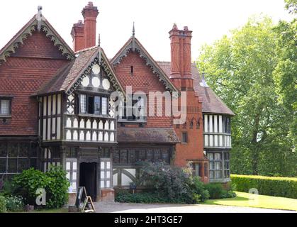 Wightwick Manor and Gardens Attraction in Wolverhampton Stockfoto