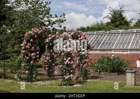 Wightwick Manor and Gardens Attraction in Wolverhampton Stockfoto