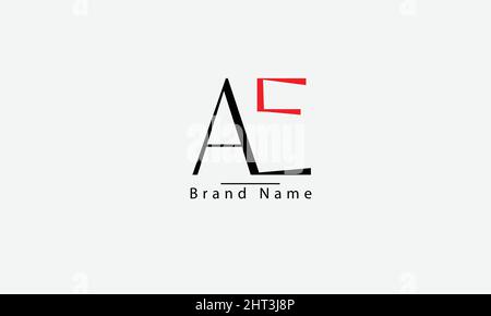 AE EA A E abstrakte Vektor-Logo-Monogramm-Vorlage Stock Vektor