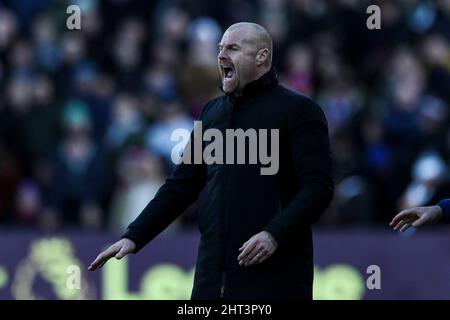 LONDON, GROSSBRITANNIEN. FEB 26. während des Premier League-Spiels zwischen Crystal Palace und Burnley im Selhurst Park, London am Samstag, 26.. Februar 2022. (Kredit: Tom West | MI News) Kredit: MI Nachrichten & Sport /Alamy Live News Stockfoto