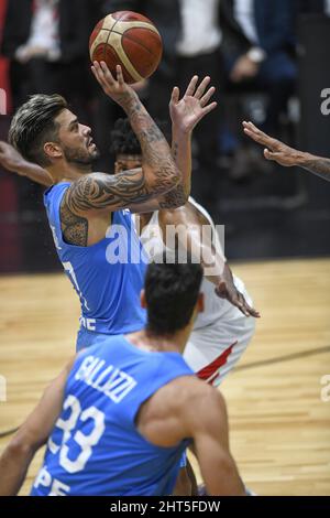 Nicolás Aguirre (Argentinien) Panama. FIBA World Cup Qualifiers 2022 Stockfoto