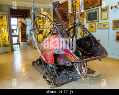 Paris, Frankreich, Moderne Skulpturen, Im Jagdmuseum, Kunstgalerie, Musée de la Chasse & de la Nature » le marais paris Gallery Stockfoto