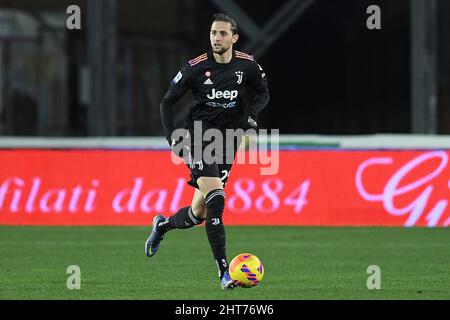 Adrien Rabiot von Juventus während des Fußballspiels Serie A, Stadion Carlo Castellani, Empoli / Juventus, 26.. Februar 2022 Photographer01 Stockfoto