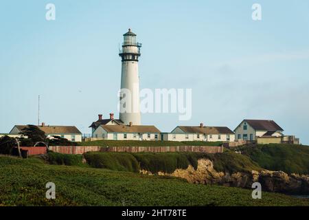 Pigeon Point Lighthouse, in Pescadero, Kalifornien Stockfoto