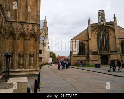 St. Michael le Belfrey Kirche in York, England Stockfoto