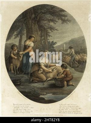 Juli, 10. Juli 1789. Stockfoto