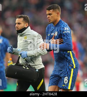 THIAGO SILVA, CHELSEA V LIVERPOOL, 2022 Stockfoto