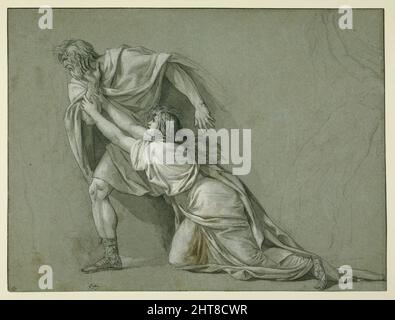 Der Weggang von Marcus Attilius Regulus nach Karthago, 1785/86. Stockfoto