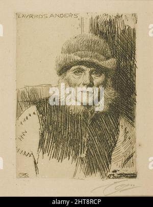 Dalecarlian Peasant (Lavards Anders), 1919. Stockfoto