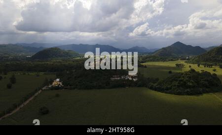 Simalai Songtham Tempel, Pak Chong, Thailand. Stockfoto