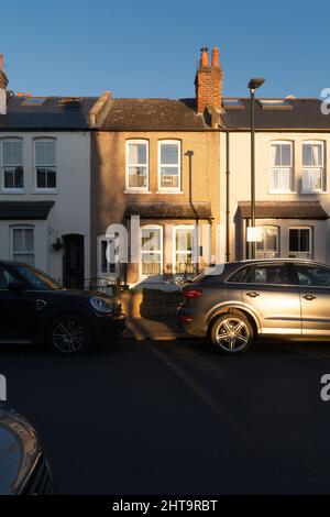 Teddington ist ein Vorort im Südwesten Londons im Londoner Stadtteil Richmond upon Thames Stockfoto