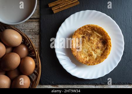 Quesada Papiega aus Kantabrien, Spanien. Stockfoto