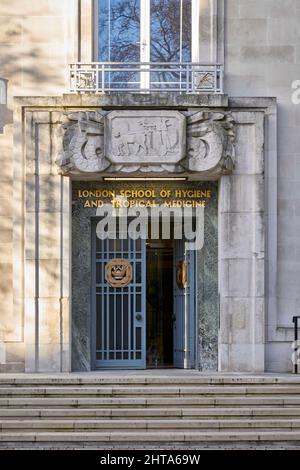 Londoner Schule für Hygeine und Tropenmedizin Stockfoto