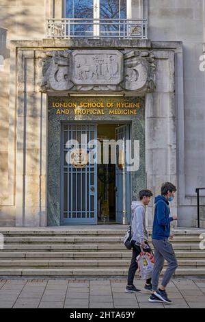 Londoner Schule für Hygeine und Tropenmedizin Stockfoto