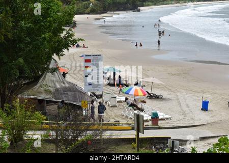 Las Cuevas Beach, Trinidad Stockfoto