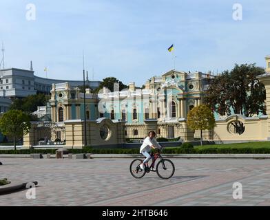 Mariyinsky Palace in Kiew, Ukraine. Stockfoto