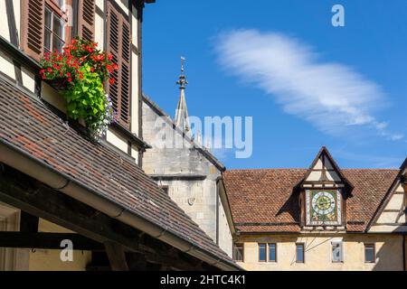 Bild eines Eindrucks von Bebenhausen in Süddeutschland Stockfoto