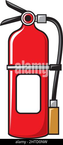 Vektorgrafik Feuerlöscher Stock Vektor