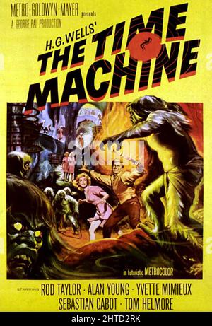 DER FILM TIME MACHINE 1960 MGM nach dem Roman von H. G. Wells Stockfoto