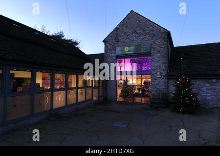 Das Castleton Besucherzentrum, Castleton Village, Derbyshire, Peak District National Park, England, Großbritannien Stockfoto