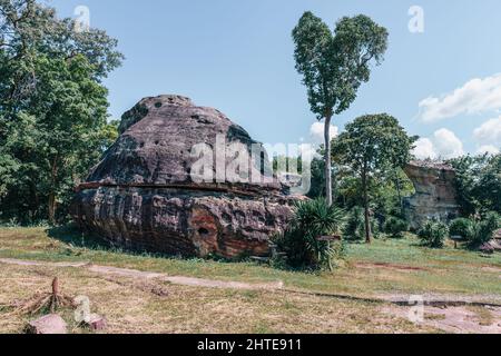 Hin Chang Si View Point (Nam Phong Nationalpark) Stockfoto