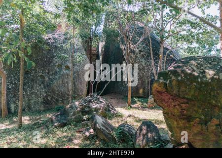 Hin Chang Si Aussichtspunkt Nam Phong Nationalpark Stockfoto