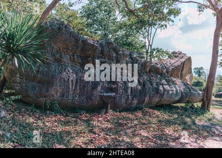 Hin Chang Si Aussichtspunkt Nam Phong Nationalpark Stockfoto