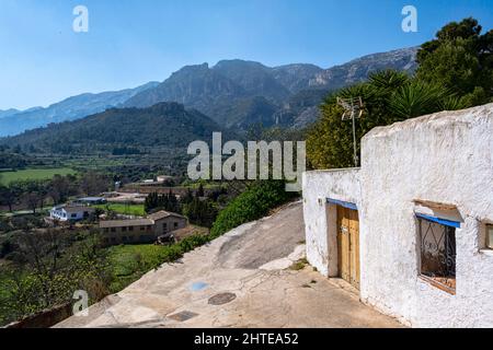 Alfara de Carles, Baix Ebre, Tarragona, Katalonien, Spanien. Stockfoto