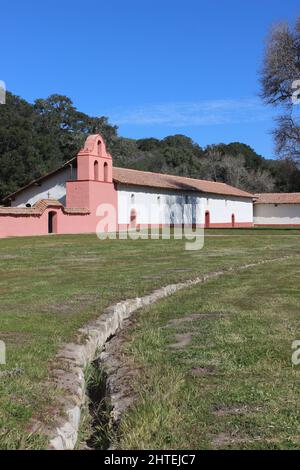 Kirche, Mission La Purisima Concepcion, Lompoc, Kalifornien Stockfoto