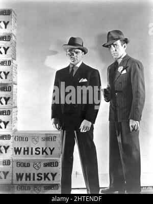 James Cagney und Humphrey Bogart in den Wilden Zwanzigern Stockfoto