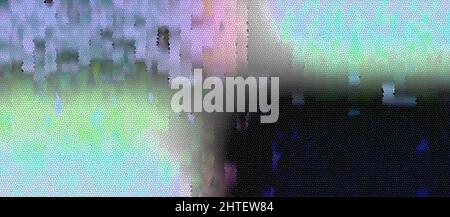 Abstrakt Glitch Art Textur Hintergrund Stockfoto