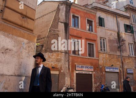 Rom, Italien 08/11/2008: Jüdisches Ghetto. ©Andrea Sabbadini Stockfoto