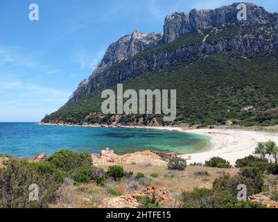 Sardinien, Insel Tavolara, geschütztes Meeresgebiet Stockfoto