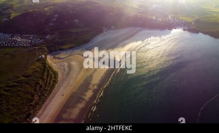 Marble Hill Beach, County Donegal, Irland Stockfoto